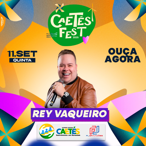 Rey Vaqueiro no Caetés Fest 2025